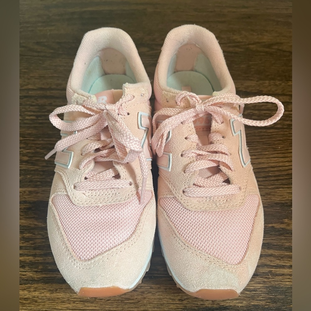 New Balance J Crew Pink Sneakers